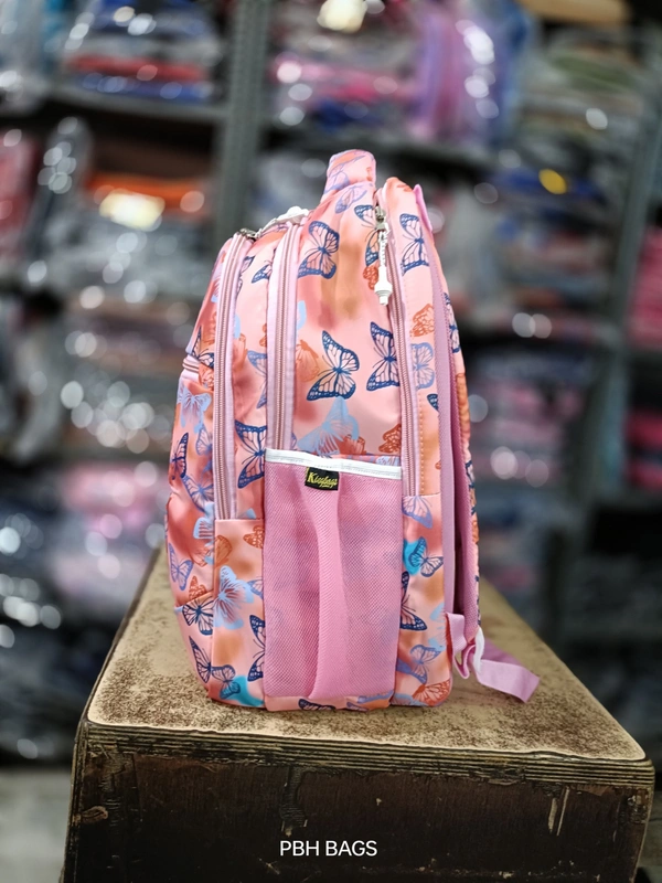 PBH Pbh P029 Print Backpack - 18*14*5, Oriental Pink