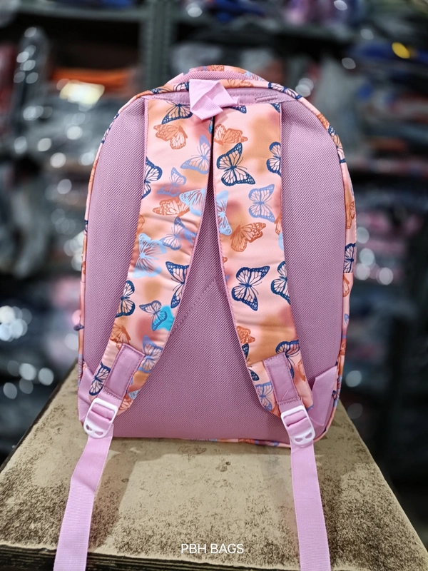 PBH Pbh P029 Print Backpack - 18*14*5, Oriental Pink