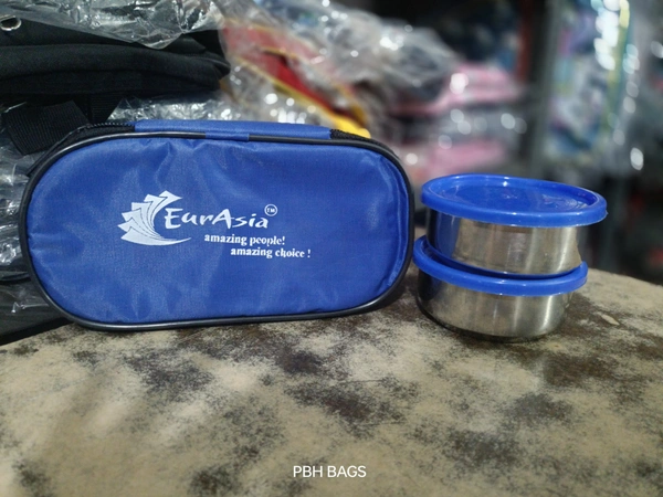 PBH 10*8*4  Steel Lunch Box - 10*8*4, Persian Blue