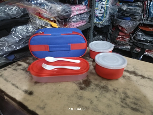 PBH 10*8*4  Steel Lunch Box - 10*8*4, Indigo