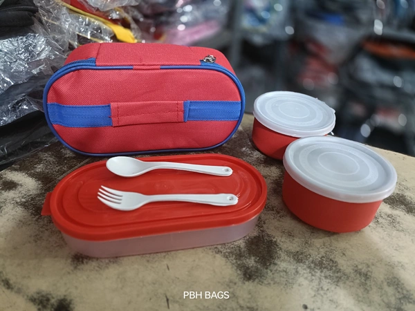 PBH 10*8*4  Steel Lunch Box - 10*8*4, Cinnabar
