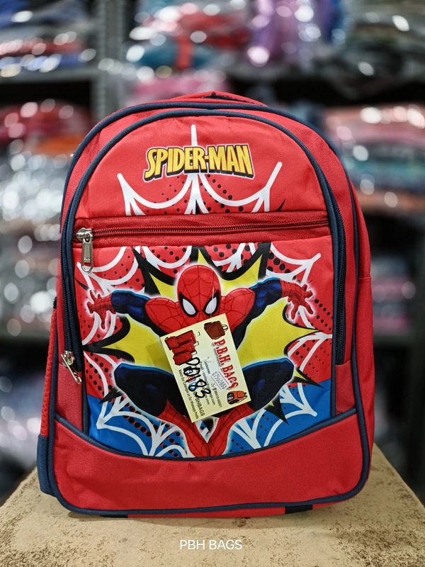 PBH Pbh P183 18*14*7 Laptop Lower Padded Soft School Backpacks - 18*14*7, Red