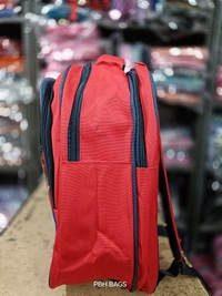 PBH Pbh P183 18*14*7 Laptop Lower Padded Soft School Backpacks - 18*14*7, Red