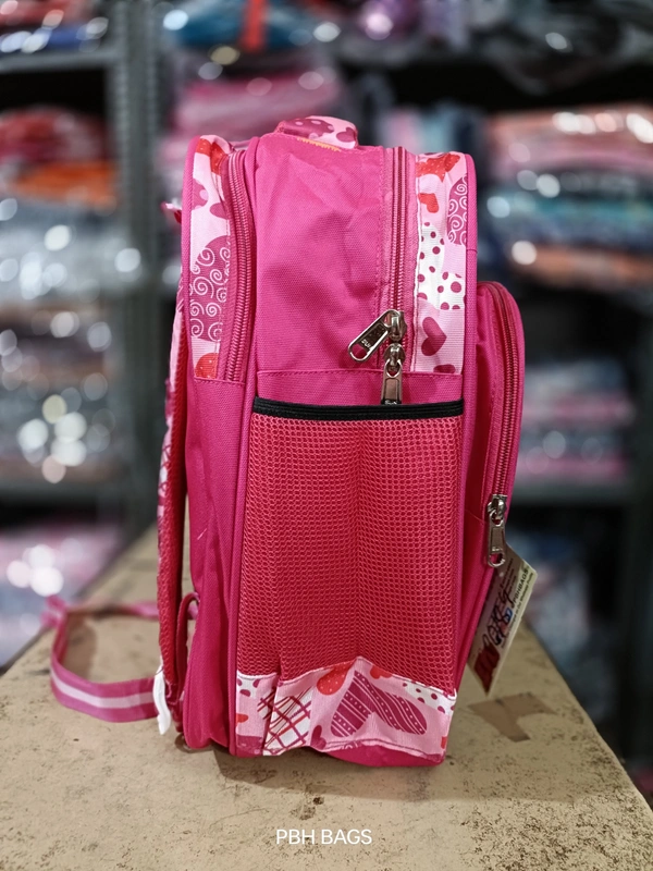 PBH Pbh P184 16*12*6 Laptop Picture Soft School Backpacks - 16*12*6, Pink