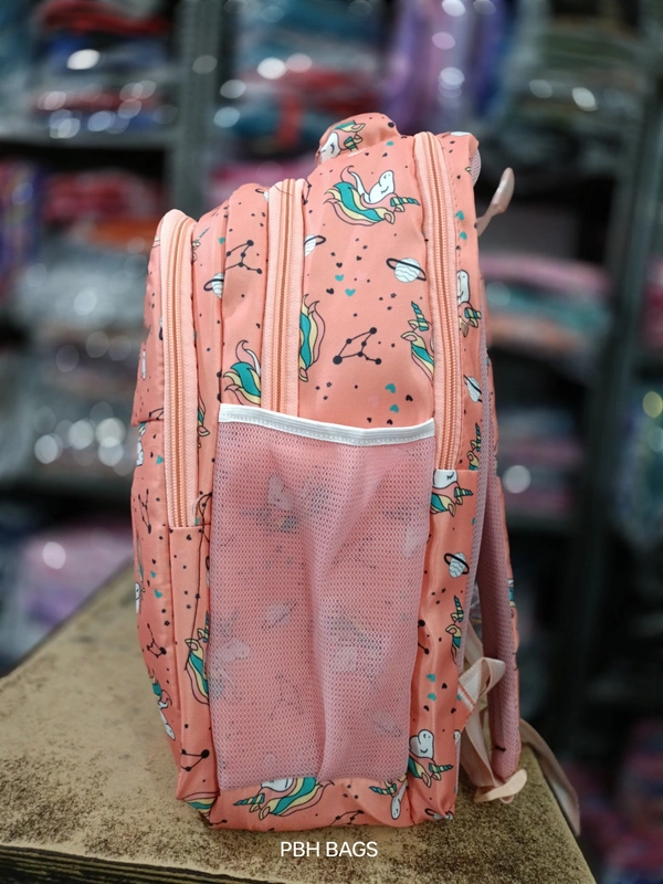 PBH Pbh P187 16*14*6Lower Padded Soft Backpacks - 16*14*6, Tonys Pink