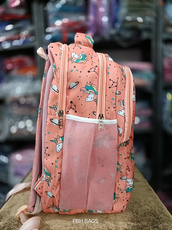 PBH Pbh P187 16*14*6Lower Padded Soft Backpacks - 16*14*6, Tonys Pink