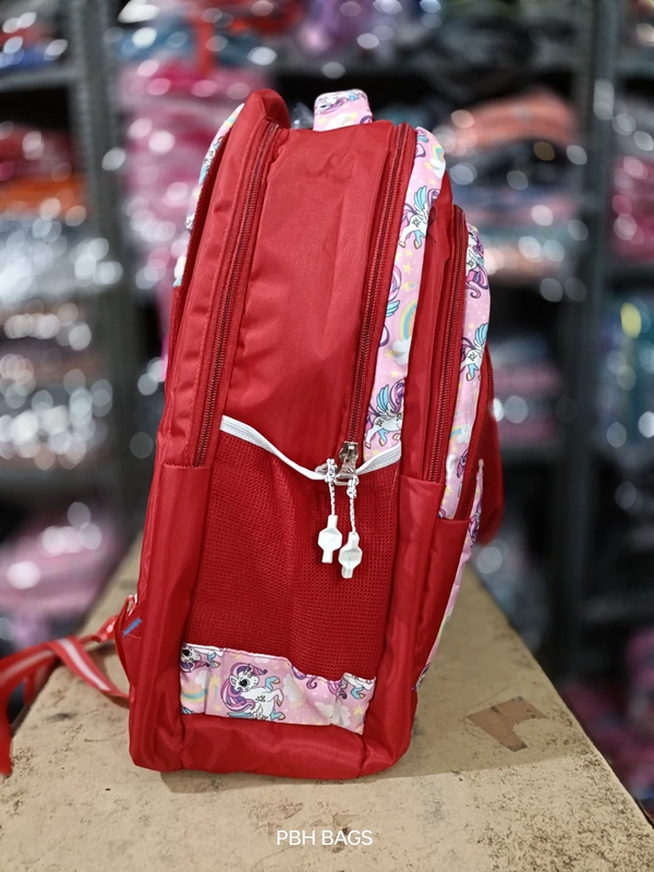 PBH Pbh P177 18*14*7 Lower Padded Soft Backpacks - 18*14*7, Alizarin Crimson