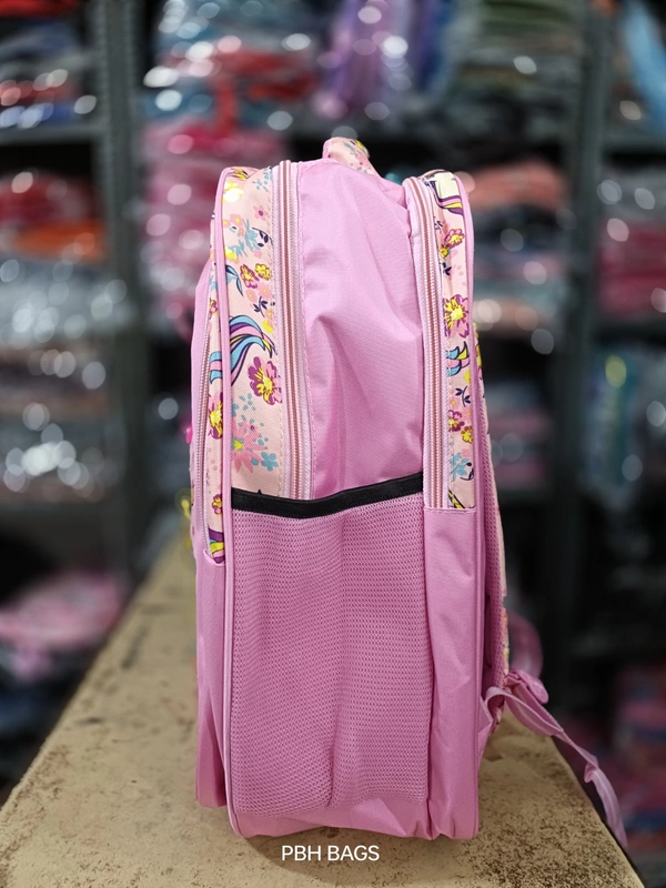 PBH Pbh P185 18*14*7 Lower Padded Soft Picture School Backpacks - 18*14*7, Blossom