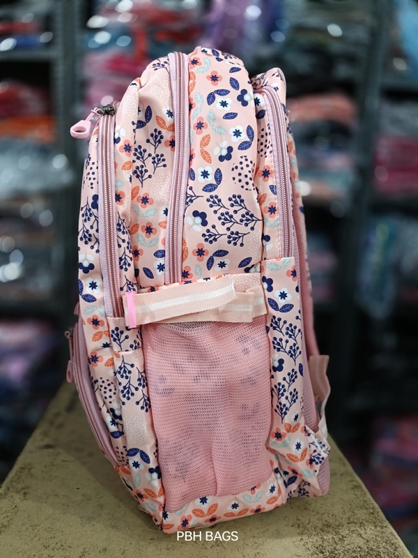 PBH Pbh P181 18*14*7 Laptop Lower Padded Soft School Backpacks - 20*15*7, Cavern Pink