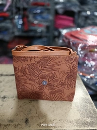 PBH P0175 8*8*4 LADIES SLING BAGS - 8*8*4, Aubergine