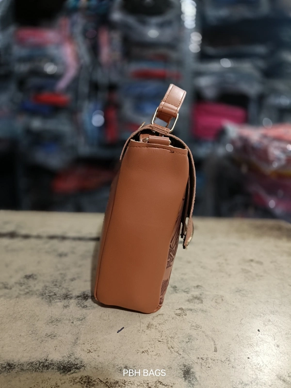 PBH P0175 8*8*4 LADIES SLING BAGS - 8*8*4, Rusty Nail