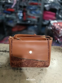 PBH P0175 8*8*4 LADIES SLING BAGS - 8*8*4, Rusty Nail