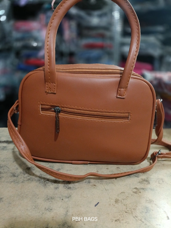 PBH P0175 8*8*4 LADIES SLING BAGS - 8*8*2, Buttered Rum