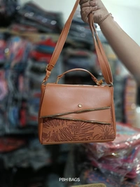 PBH P0175 8*8*4 LADIES SLING BAGS - 8*8*4, Rusty Nail