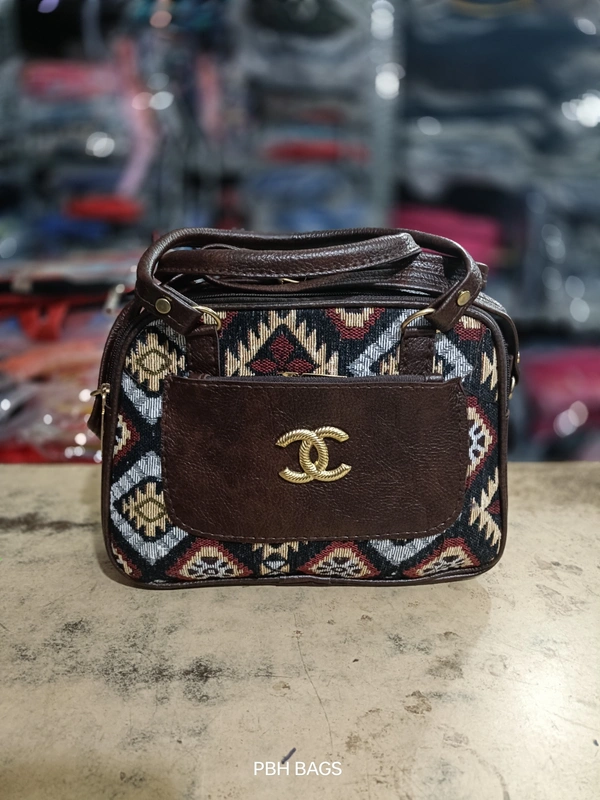 PBH P0175 8*8*4 LADIES SLING BAGS - 8*8*4, Aubergine