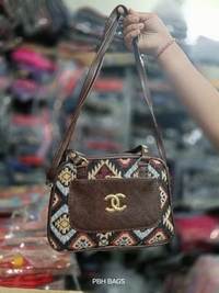 PBH P0175 8*8*4 LADIES SLING BAGS - 8*8*4, Aubergine