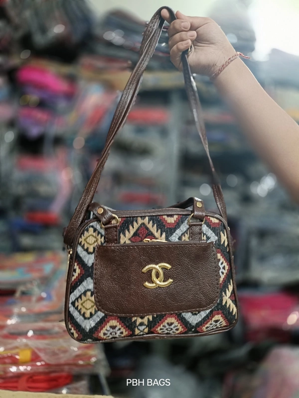 PBH P0175 8*8*4 LADIES SLING BAGS - 8*8*4, Aubergine