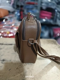 PBH P0175 8*8*4 LADIES SLING BAGS - 8*8*4, Woody Brown