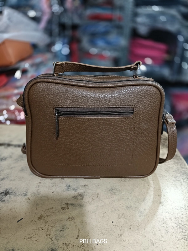 PBH P0175 8*8*4 LADIES SLING BAGS - 8*8*4, Woody Brown