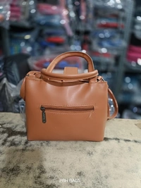 PBH P0175 8*8*4 LADIES SLING BAGS - 8*8*4, Woody Brown