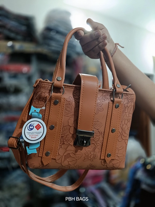 PBH P0175 8*8*4 LADIES SLING BAGS - 8*8*4, Woody Brown