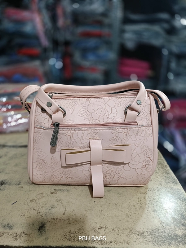 PBH P0175 8*8*4 LADIES SLING BAGS - 8*8*4, Rose Fog