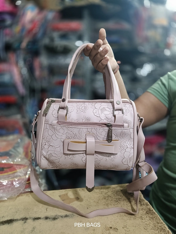 PBH P0175 8*8*4 LADIES SLING BAGS - 8*8*4, Rose Fog