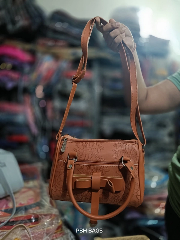PBH P0175 8*8*4 LADIES SLING BAGS - 8*8*4, Aubergine