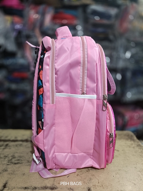 PBH P0189 16*14*6 Soft Lower Padded School Backpack - 16*14*6, Bouquet