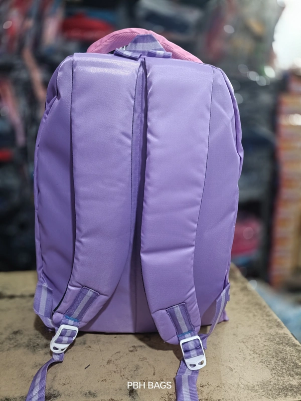 PBH P0189 16*14*6 Soft Lower Padded School Backpack - 16*14*6, Lavender Magenta