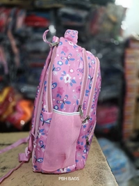 PBH P0190 18*16*6 Print Lower Padded Backpack - 18*16*6, Wisteria