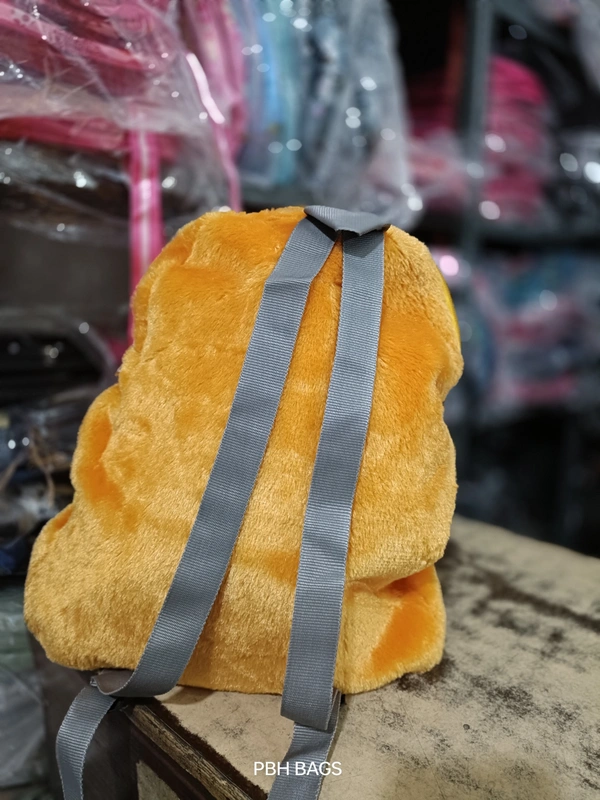 PBH P0191 14*12*4 TEDDY BACKPACKS - 14*12*4, Straw