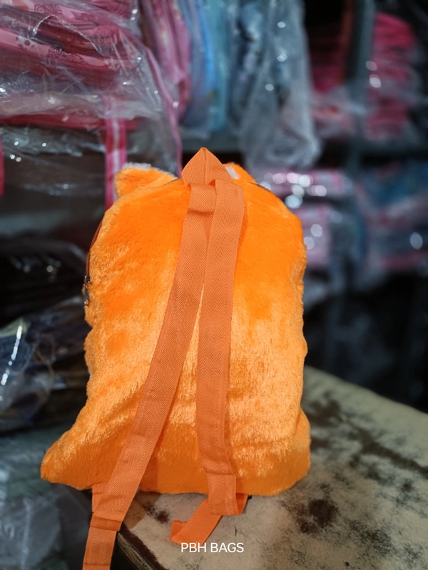 PBH P0191 14*12*4 TEDDY BACKPACKS - 14*12*4, Web Orange