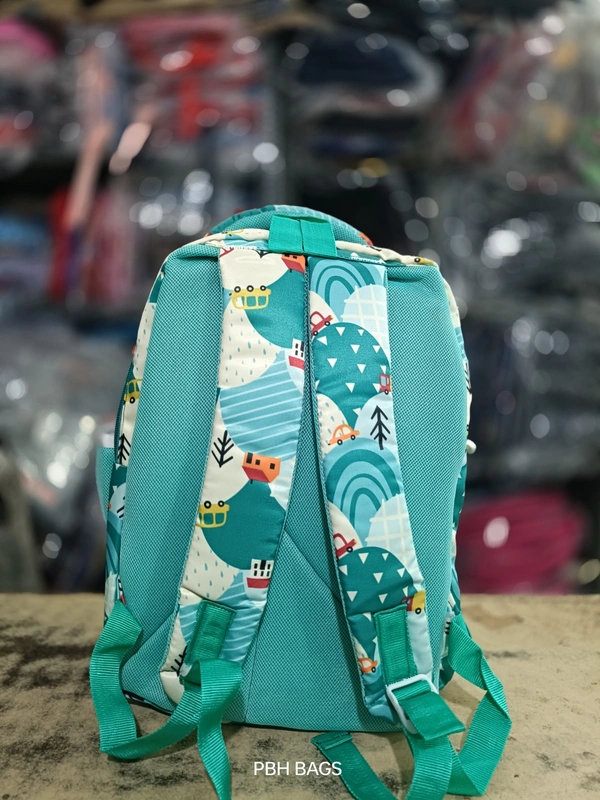 PBH P0191 16*14*6 Print Lower Padded Backpack - 16*14*6, Tom Thumb