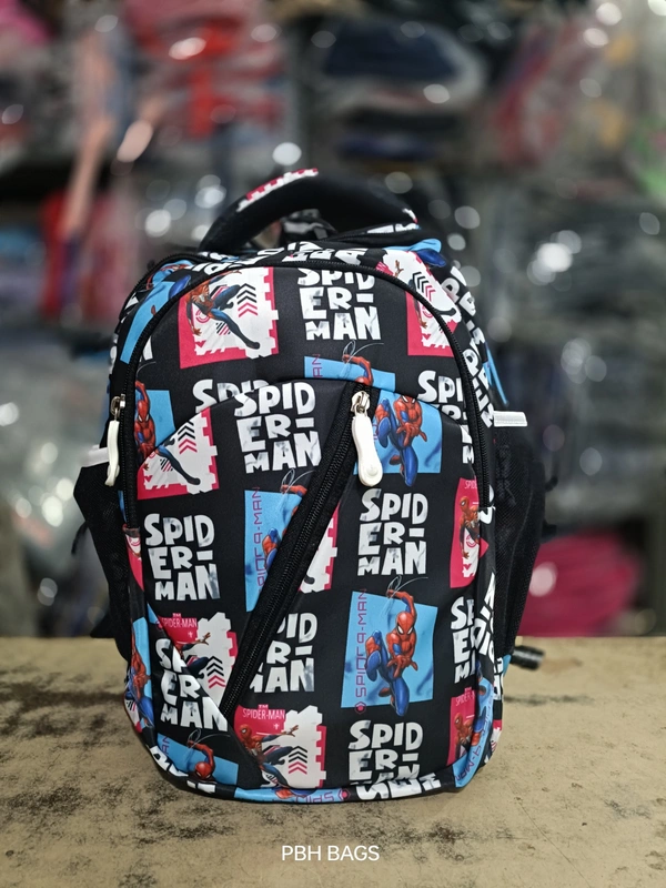 PBH P0191 16*14*6 Print Lower Padded Backpack - 16*14*6, Cod Gray