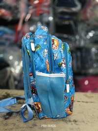 PBH P0191 16*14*6 Print Lower Padded Backpack - 16*14*6, Turquoise Blue
