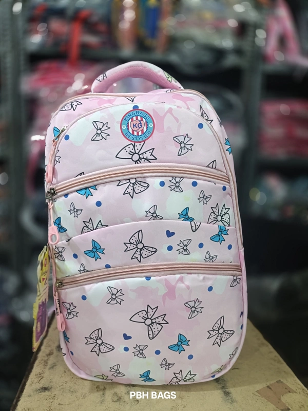 PBH P0163 18*14*6 Print Raincover Backpack - 18*14*6, Brandy Rose