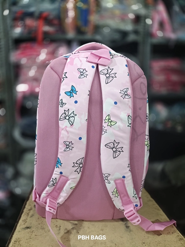 PBH P0163 18*14*6 Print Raincover Backpack - 18*14*6, Brandy Rose