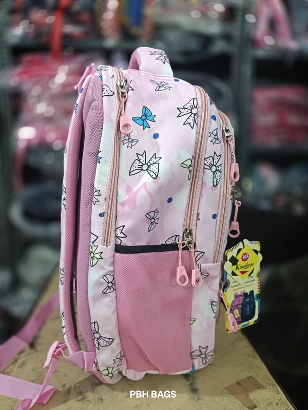 PBH P0163 18*14*6 Print Raincover Backpack - 18*14*6, Brandy Rose