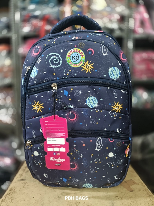 PBH P0163 18*14*6 Print Raincover Backpack - 18*14*6, Arapawa