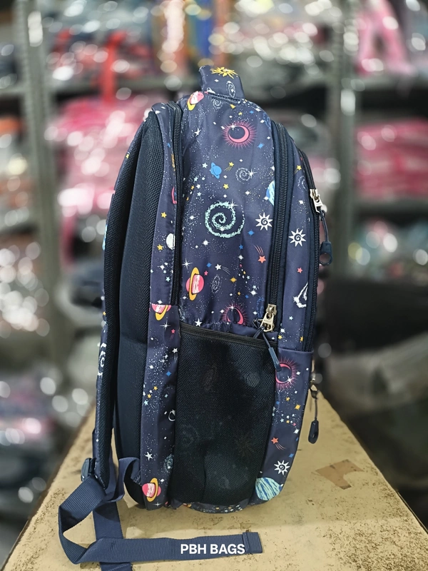 PBH P0163 18*14*6 Print Raincover Backpack - 18*14*6, Arapawa