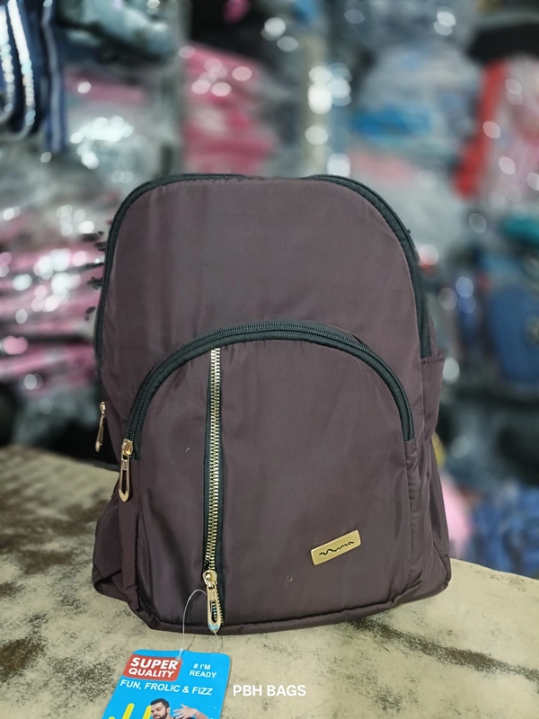 PBH P0197 14*12*5 Ladies Backpack - 14*12*5, Melanzane
