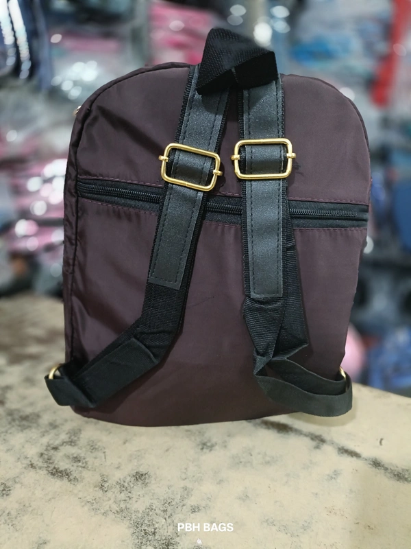 PBH P0197 14*12*5 Ladies Backpack - 14*12*5, Melanzane