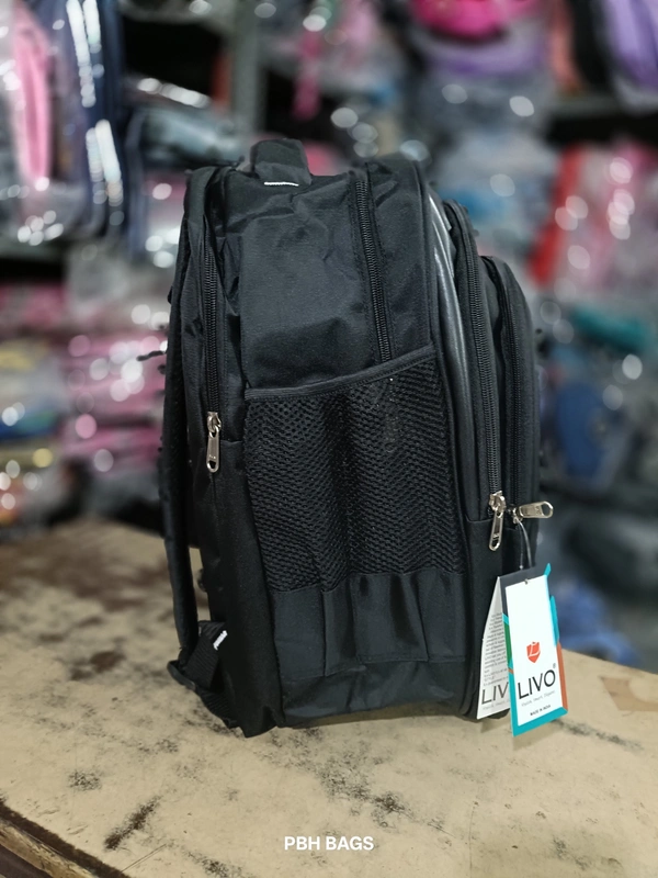 LIVO PBH P0198 Heavy 18*15*7 Laptop Pocket Lower Padded Heavy Backpack - 18*15*7, Jaguar