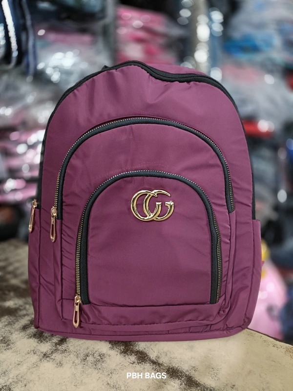 Pbh P049 Ladies Backpack - 12*10*5, Cardinal Pink