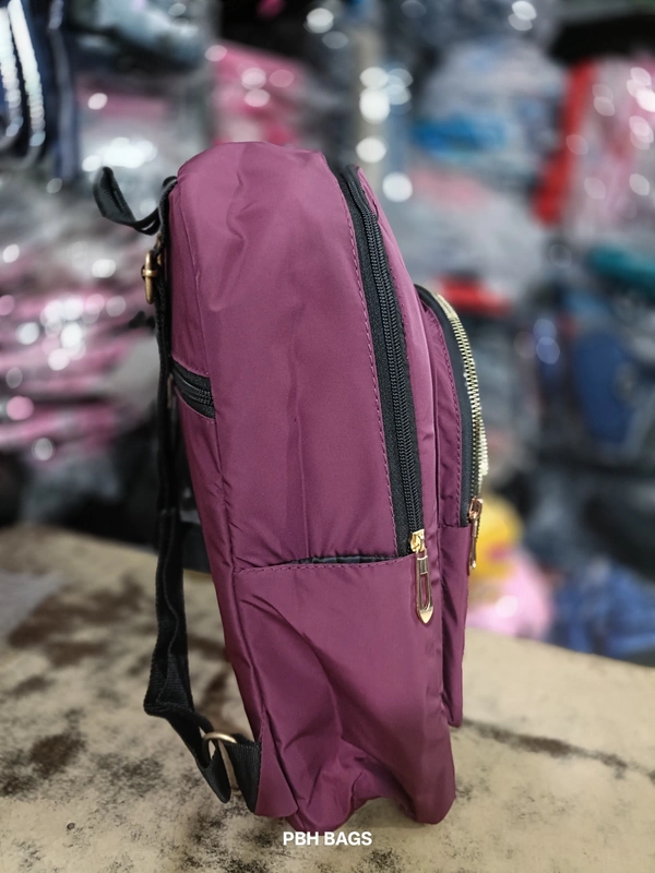 Pbh P049 Ladies Backpack - 12*10*5, Cardinal Pink