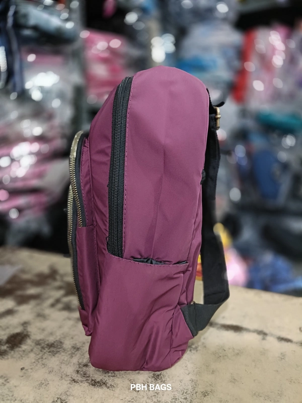 Pbh P049 Ladies Backpack - 12*10*5, Cardinal Pink