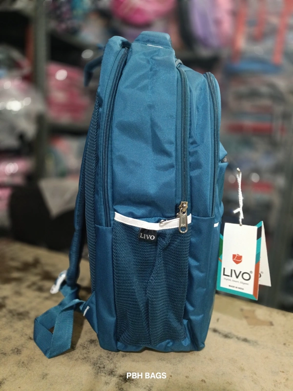 LIVO PBH P0112 18*14*8 LIVO Premium Multipurpose Backpack - Venice Blue, 18*14*6