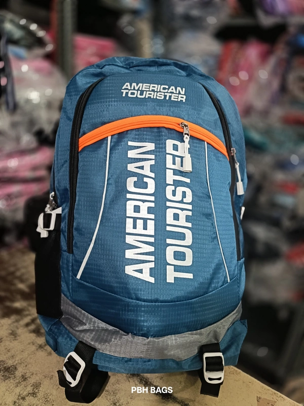 AMERICAN TOURISTER PBH P062 22*14*10 Multiple Zips 25 liters Padded Travel Backpack - 22*14*10, Genoa