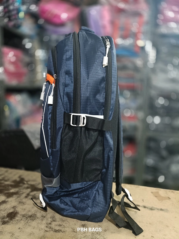 AMERICAN TOURISTER PBH P062 22*14*10 Multiple Zips 25 liters Padded Travel Backpack - 22*14*10, Gulf Blue